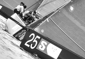 Aqua GBR - RC44 Sweden Cup 2012 photo copyright Heesen/Carlo Borlenghi taken at  and featuring the  class