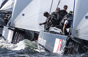 Peninsula Petroleum GBR - RC44 Sweden Cup 2012 photo copyright Heesen/Carlo Borlenghi taken at  and featuring the  class