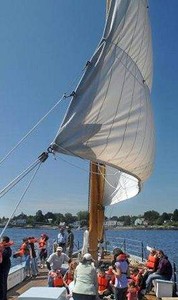 Sailing by gundalow photo copyright  SW taken at  and featuring the  class