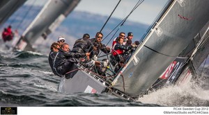 Team Nika (RUS 10) - RC44 Sweden Cup 2012 photo copyright MartinezStudio.es . taken at  and featuring the  class