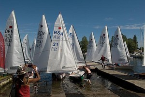 OK Dinghy World Championship 2012  Day 2 photo copyright & Peter Ambs http://okdia.org/ taken at  and featuring the  class