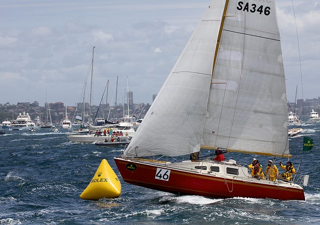 From South Australia comes Enchantress doing their first Sydney Hobart. - Rolex Sydney Hobart Yacht Race ©  John Curnow