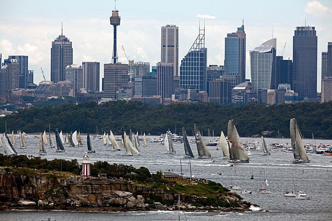 Rolex Sydney Hobart Yacht Race fleet action ©  Rolex / Carlo Borlenghi http://www.carloborlenghi.net