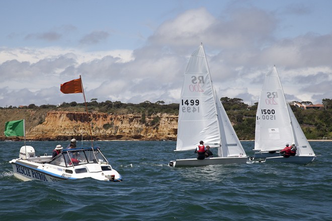 The RS200s get away for their race off Red Bluff on Melbourne’s Port Phillip. - RS200 ©  Alex McKinnon Photography http://www.alexmckinnonphotography.com