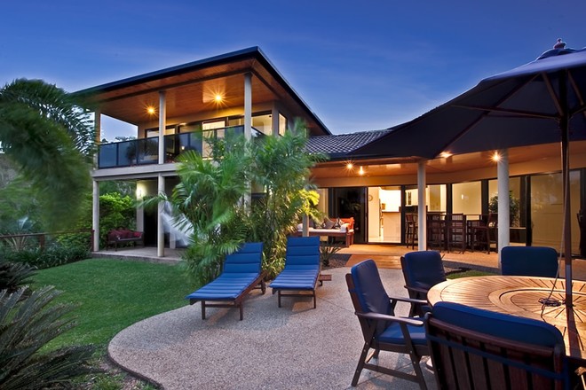 You will love the fantastic outdoor entertaining area that The Palms has to offer!  - Hamilton Island Audi Race Week 2013 Accommodation Options © Kristie Kaighin http://www.whitsundayholidays.com.au