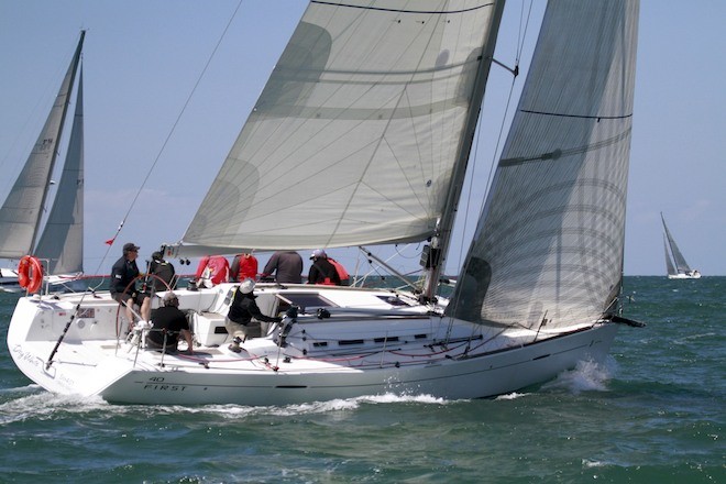 Beneteau First 40, Dry White - Ocean Race of Victoria (ORCV) Boxing Day Dash 2012 © Teri Dodds http://www.teridodds.com