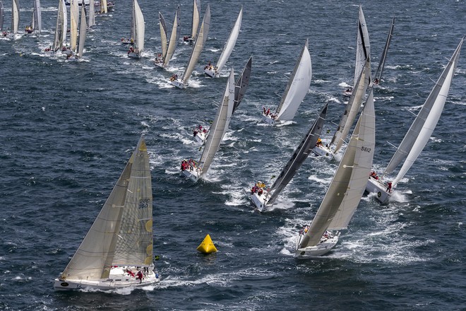 The Rolex Sydney Hobart Yacht Race 2012  - Fleet © ROLEX-Carlo Borlenghi