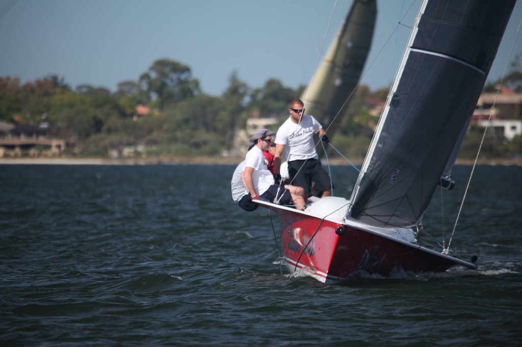 Something harder – the Sports Boats and Solings will be fighting for WA State Championship honours at Sail Mandurah in March. photo copyright Sail Mandurah in March Media taken at  and featuring the  class