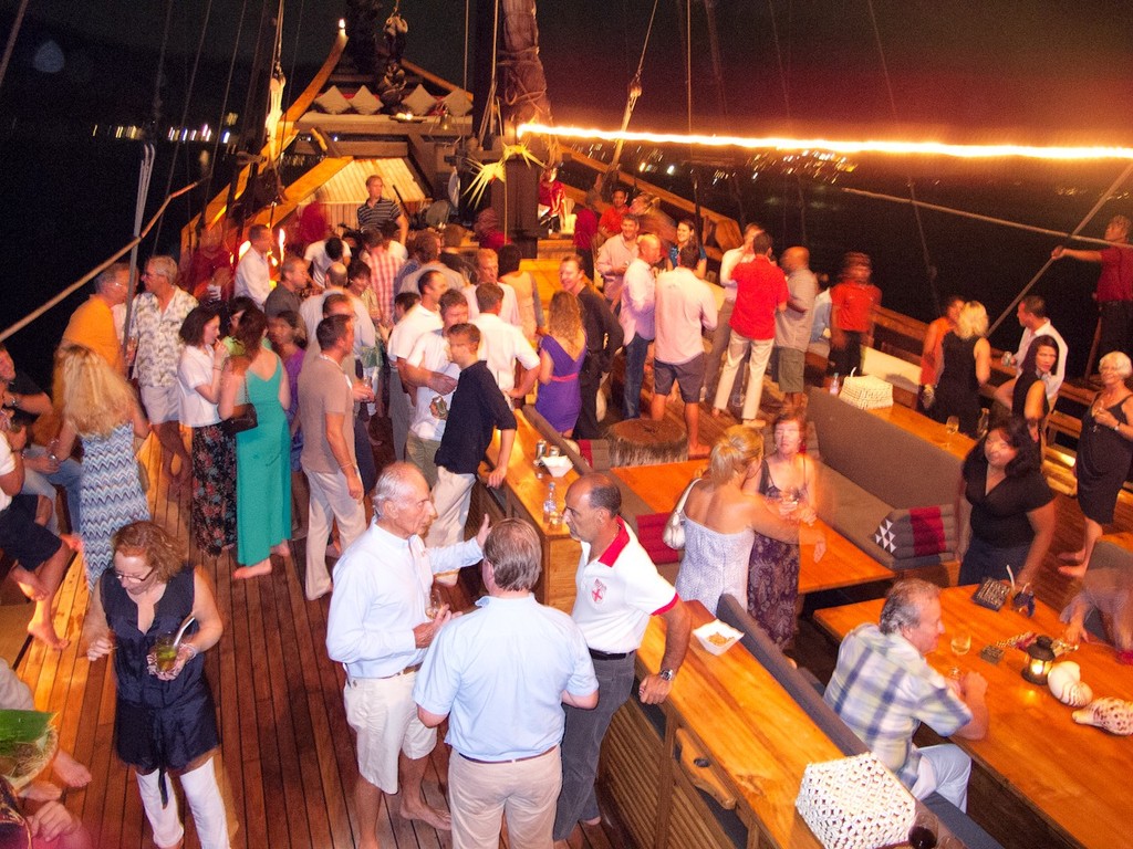 Asia Superyacht Rendezvous  2012. All aboard Silolona for the Opening Party © Guy Nowell http://www.guynowell.com