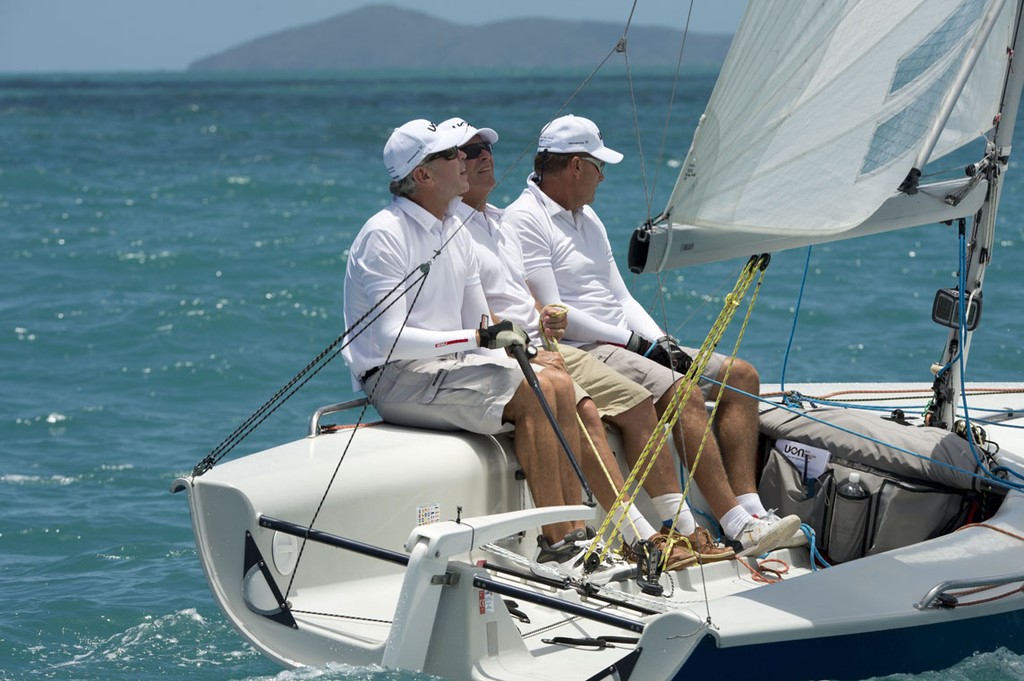 Glenn Bourke & Club Marine crew credit Hamilton Island Photography web photo copyright Hamilton Island Photography http://photos.hamiltonisland.com.au taken at  and featuring the  class