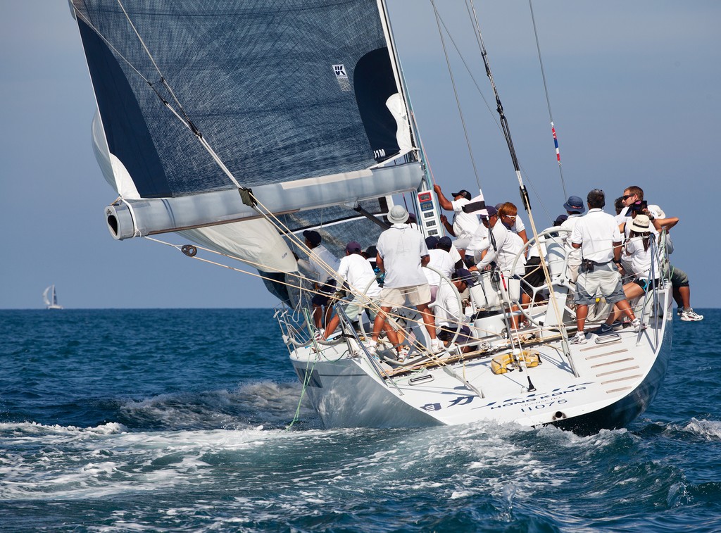 Phuket King's Cup 2012. Jelik, IRC 0 winners. photo copyright Guy Nowell taken at  and featuring the  class