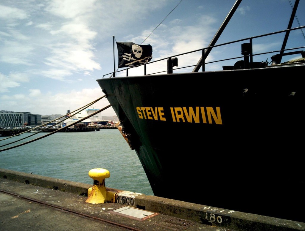 Steve Irwin carried out a number of missions in the Southern Ocean Whale Sanctuary photo copyright SW taken at  and featuring the  class