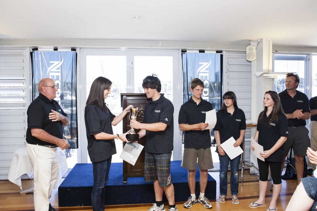 The Lion Foundation RNZYS Youth Program are supported by Nespresso for National Youth Week photo copyright RNZYS Media taken at  and featuring the  class