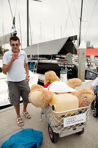 It's a hard life when you're a bear! - Rolex Sydney Hobart Yacht Race photo copyright  Alex McKinnon Photography http://www.alexmckinnonphotography.com taken at  and featuring the  class