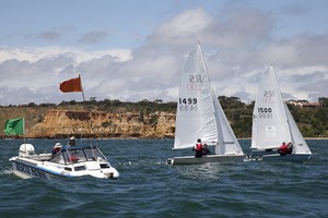 The RS200s get away for their race off Red Bluff on Melbourne's Port Phillip. - RS200 photo copyright  Alex McKinnon Photography http://www.alexmckinnonphotography.com taken at  and featuring the  class