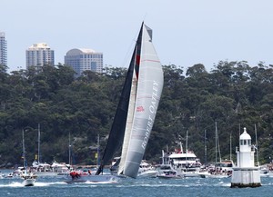 Wild Oats on their way - Rolex Sydney to Hobart photo copyright  Alex McKinnon Photography http://www.alexmckinnonphotography.com taken at  and featuring the  class