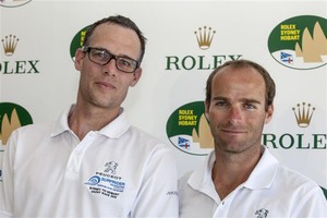 2012 Rolex Sydney Hobart Yacht Race - Sebastien Guyot and Nicolas Lunven, PEUGEOT - SURFRIDER photo copyright  Rolex/Daniel Forster http://www.regattanews.com taken at  and featuring the  class