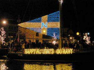 Boat parade in Annapolis photo copyright  SW taken at  and featuring the  class