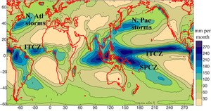 ITCZ - but notice the SPCZ which could also cause him a problem photo copyright  SW taken at  and featuring the  class