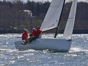 J/70 sportsboat in action photo copyright J Boats taken at  and featuring the  class