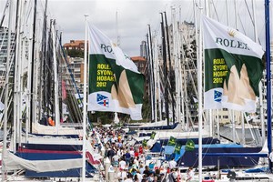 Start day morning at the CYCA dock - 2012 Rolex Sydney Hobart Yacht Race photo copyright  Rolex / Carlo Borlenghi http://www.carloborlenghi.net taken at  and featuring the  class