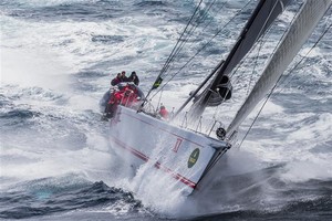 WILD OATS XI punches south shortly after leaving Sydney Harbour - 2012 Rolex Sydney Hobart Yacht Race photo copyright  Rolex / Carlo Borlenghi http://www.carloborlenghi.net taken at  and featuring the  class
