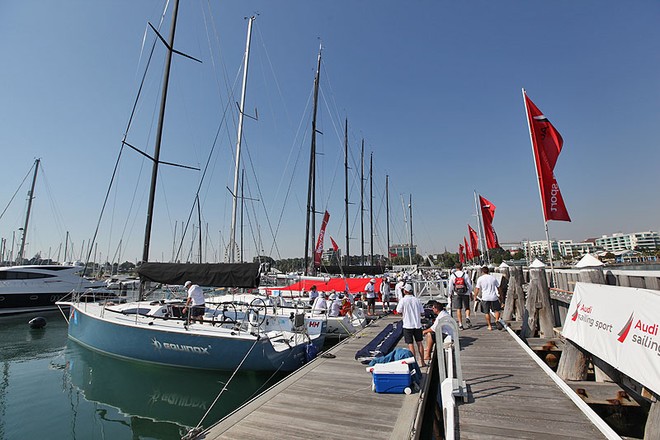 Quayside early in the morning was a great place to be. - Audi IRC Australian Championships ©  John Curnow