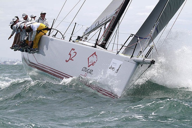 Cougar II’s crew worked hard all regatta. - TP52 Southern Cross Cup © Teri Dodds http://www.teridodds.com