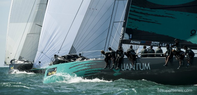 Quantum Racing in action during day four at the Quantum Key West Race Week  © Xaume Oller/52 Super Series http://www.52superseries.com