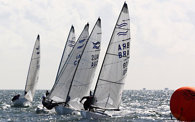 Day 5: top mark - 2013 ISAF Sailing World Cup Miami © Ants Vainsalu