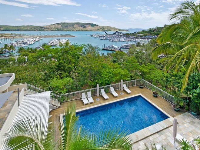 You will enjoy the beautiful views over the Marina village from Yacht Harbour Tower 6. © Kristie Kaighin http://www.whitsundayholidays.com.au