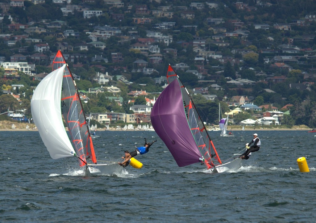 Fast Paced Action Assured In The 29er Fleet - Zhik NSW and ACT 9er State Championships © David Price