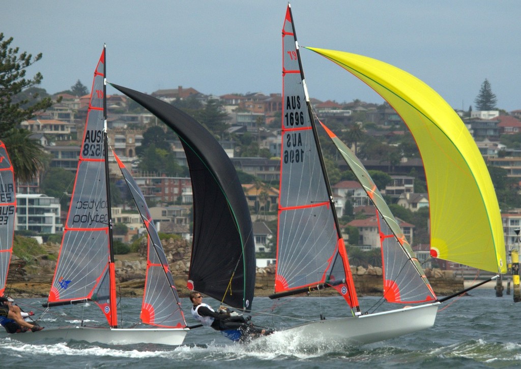 Plenty On Show In The 29er Fleet This Weekend At Wangi, Lake Macquarie - Zhik NSW and ACT 9er State Championships photo copyright David Price taken at  and featuring the  class