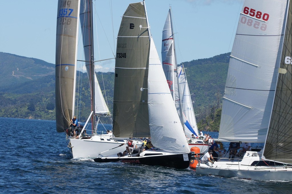 Close Racing - Racing in the Marlborough Sounds photo copyright Don Gurteen taken at  and featuring the  class