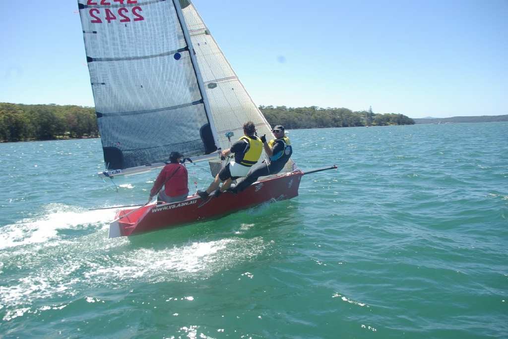 15’ Skiff 2012/13 68th Australian Championship, South Lake Macquarie © VS 15ft Skiff Sailing