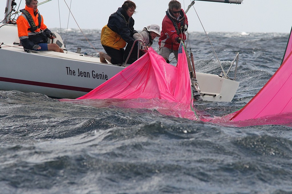 Mopping up. - Redink Homes Geographe Bay Race Week photo copyright Bernie Kaaks taken at  and featuring the  class