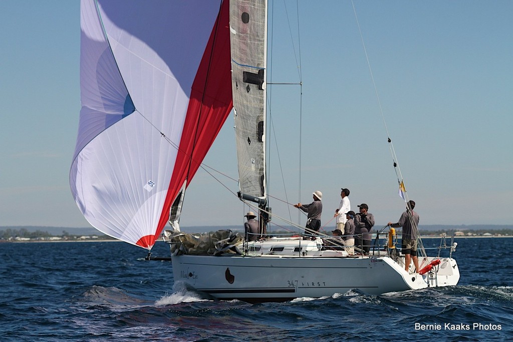 The Benereau 34.7 Minds Eye - first and fastest in the IRC White fleet. - Redink Homes Geographe Bay Race Week photo copyright Bernie Kaaks taken at  and featuring the  class