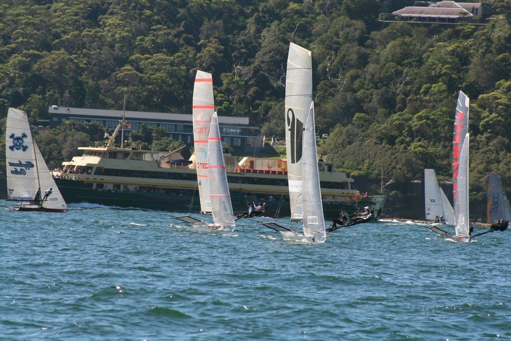 823463 564697170209801 391677822 o - JJ Giltinan 18ft Skiff Championship 2013 photo copyright Lyn Holland taken at  and featuring the  class