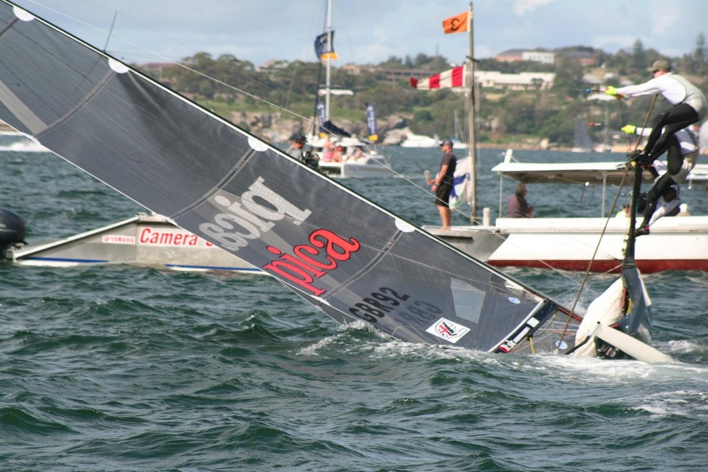 857585 564696193543232 1189740061 o - JJ Giltinan 18ft Skiff Championship 2013 photo copyright Lyn Holland taken at  and featuring the  class