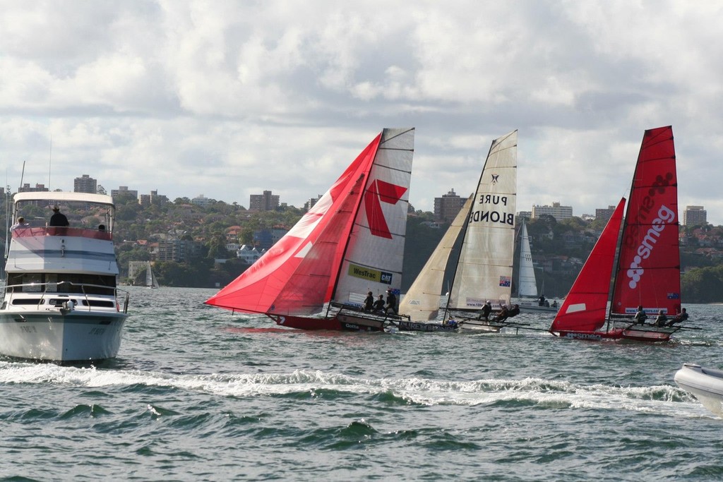  - JJ Giltinan 18ft Skiff Championship 2013 photo copyright Lyn Holland taken at  and featuring the  class