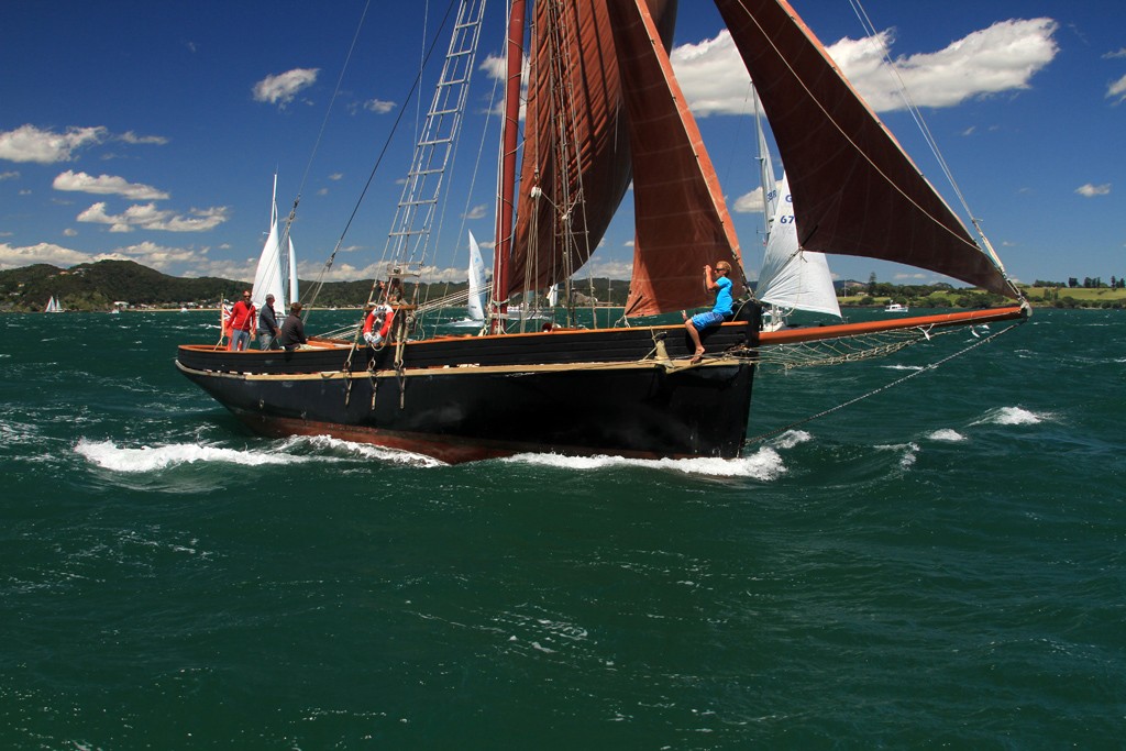 Iris -  Tall Ships and Classics regatta in the Bay of Islands © Steve Western www.kingfishercharters.co.nz