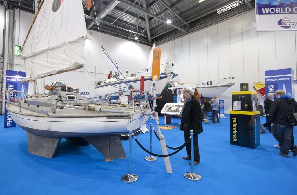 The World Crusing stand at the Tullett Prebon London Boat Show, ExCeL, London. photo copyright onEdition http://www.onEdition.com taken at  and featuring the  class