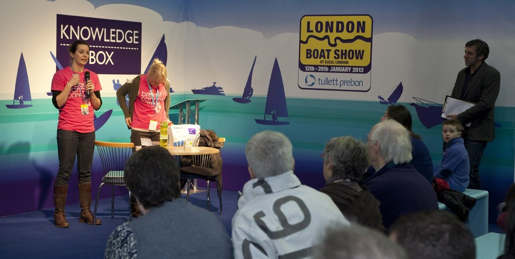 The Coxless Rowers at the Knowledge Box at the Tullett Prebon London Boat Show, ExCeL, London.<br />
 © onEdition http://www.onEdition.com