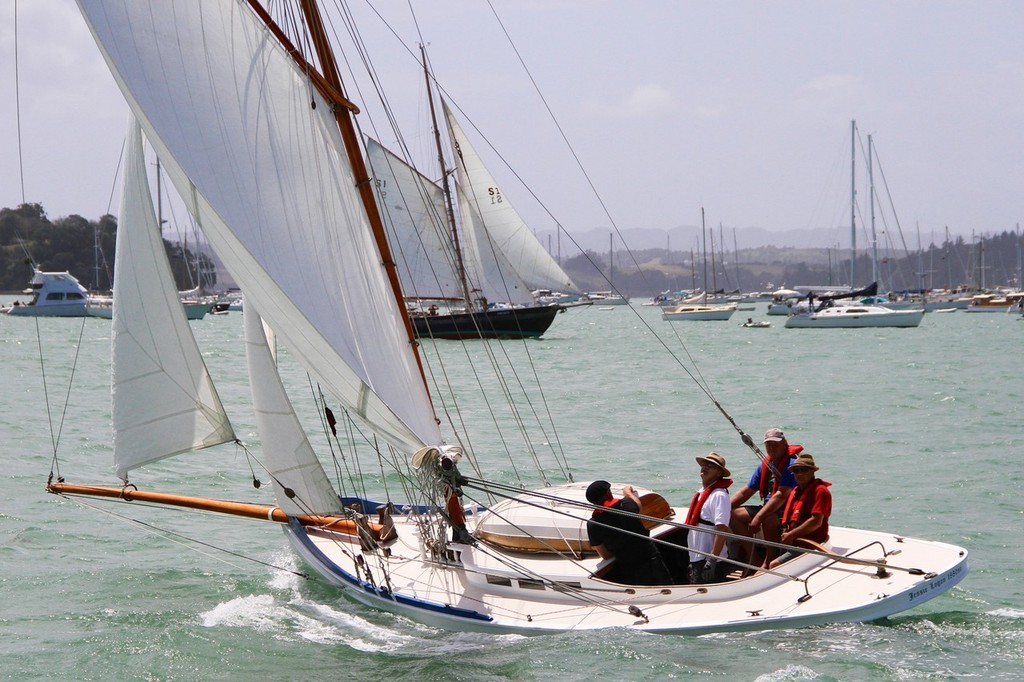 Jesse Logan - 2013 Mahurangi Regatta photo copyright Richard Gladwell www.photosport.co.nz taken at  and featuring the  class