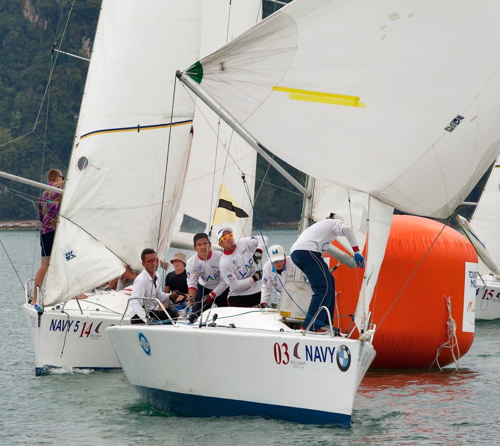 Royal Langkawi International Regatta 2013. UFS Express. photo copyright Guy Nowell http://www.guynowell.com taken at  and featuring the  class