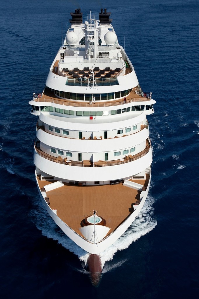 Seabourn Quest off island of Elba - Italy photo copyright SW taken at  and featuring the  class