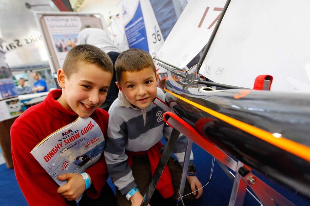 Activities for kids at the RYA Dinghy Show photo copyright  Paul Wyeth / RYA http://www.rya.org.uk taken at  and featuring the  class