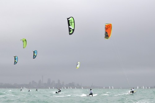 Auckland provided perfect racing conditions for the 22 strong fleet - Sail Auckland © Suellen Hurling