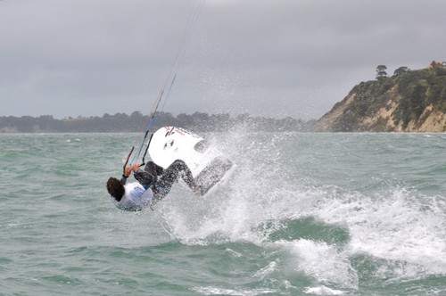 Sometimes the conditions got challenging - Sail Auckland © Suellen Hurling