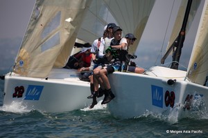 Day 1 Parks Victoria Melges 24 Nationals 2013 photo copyright Melges Asia Pacific taken at  and featuring the  class